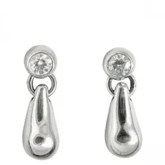 ティファニー ピアス レディース ピアスセット エルサペレッティ ティアドロップ スウィング ジュエリー アクセサリー TIFFANY&Co. Pt950プラチナ    ダイヤモンド 約5.1g【中古品】