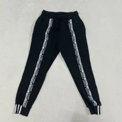 XS アディダス サイドライン ヴィンテージ コットン スウェットパンツ 1119-2