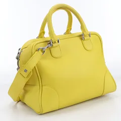LOEWE ロエベ アマソナ 75 2WAY アナグラム 301.30.L03 ハンドバッグ カーフ【中古】 レディース