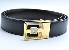 ✨美品✨FENDI ベルト ズッカ FFロゴ ゴールド金具 レザー 男女兼用