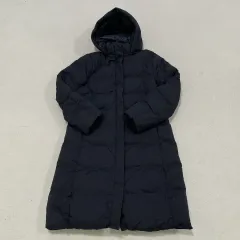 XL UNIQLO ユニクロ レディース シームレス ダウン ロング コート ダウン 0128-1