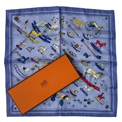 HERMÈS（エルメス） HERMES◇カレ90/raconte moi le cheval/スカーフ