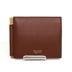 トムフォード TOM FORD マネークリップ ブラウン 2つ折り財布 小銭入れ