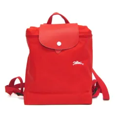 ロンシャン(Longchamp) ル・プリアージュ L1699619 レディース ポリアミド,レザー リュックサック レッド