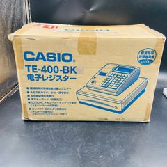 CASIO TE-400 電子レジスター インボイス ロール ケーブル 鍵 セット