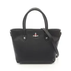 ヴィヴィアンウエストウッド Vivienne Westwood トートバッグ MINI TOTE SAFFIANO 3 SPEC ハートオーブ 4204007TUL0040N402 ブラック レザー 2wayトート レディース 新品
