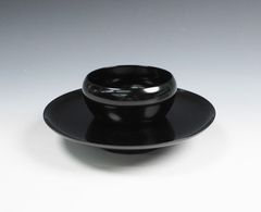 天目茶碗　天目台のセット　稽古　茶道具　茶道　お茶　茶事　裏千家　表千家 茶道具 天目茶碗（てんもくちゃわん） 貴人茶碗 白 香泉 ※画像は