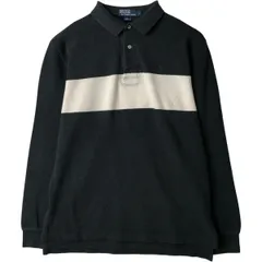 古着 ラルフローレン Ralph Lauren POLO by Ralph Lauren 長袖 ポロシャツ メンズL相当/eaa616505