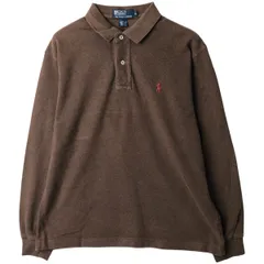 古着 ラルフローレン Ralph Lauren POLO by Ralph Lauren 長袖 ポロシャツ メンズM相当/eaa616801