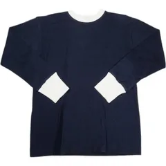 Size【S】 TENDERLOIN テンダーロイン TRIM LONG TEE NAVY リンガーロンT 紺 【新古品・未使用品】 20836549のサムネイル