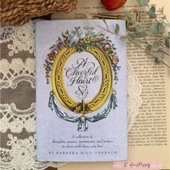 ヴィンテージ 洋書 絵本 1991年 『Cheerful Heart 』詩と名言集