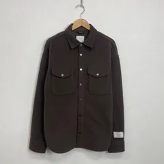 B:MING by BEAMS ビーミングバイビームス ハイブリッドメルトン スナップボタン ブラウン L B678のサムネイル