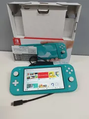 【美品】Nintendo Switch Lite HDH-001/2019年製/ターコイズ〈HDH-S-BAZAA〉