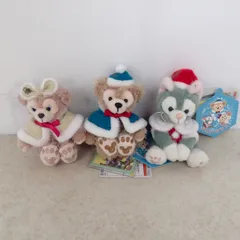 ダッフィー/シェリーメイ/ジェラトーニ ぬいぐるみストラップ