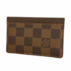 ルイ・ヴィトン(Louis Vuitton) ルイ・ヴィトン 名刺入れ・カードケース ダミエ ポルトカルトサーンプル N61722 エベヌメンズ レディース