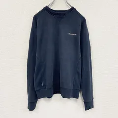 古着 used　Reebok　リーボック　スウェット/トレーナー　前V　ヴィンテージ　紺　ネイビー　【値引き交渉OK！】