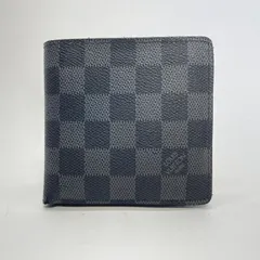 3549 LOUIS VUITTON ルイヴィトン ダミエ ・グラフィット 二つ折り財布 ポルトフォイユ マルコ