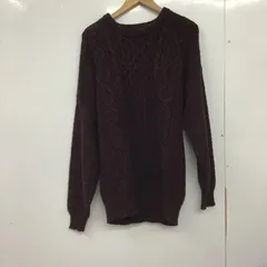 USED 古着 ニット、セーター 長袖 長袖ニットカットソー クルーネック セーター