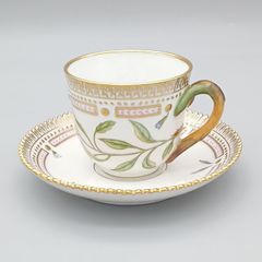 ロイヤルコペンハーゲン フローラ ダニカ デミタス カップ＆ソーサー