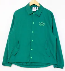 【中古】 adidas メンズブルゾン S adidas/トレイフォルジャケット/S/緑 グリーン/h36282