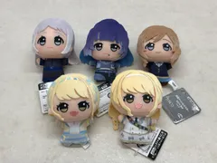 学園アイドルマスター ちびぐるみ 藤田ことね 秦谷美鈴 葛城リーリヤ 姫崎莉波 5点セット【P4671-008】110