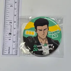 勇気爆発 ブレイバーン イサミ・アオ 日本 缶バッジ ピン