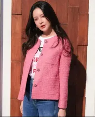 GEORGES RECH ジョルジュ・レッシュ グリッター ツイード ストレッチ ジャケット