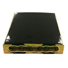 経本箱 木製 内側本金箔 蒔絵 金具打ち 仏具 - メルカリ