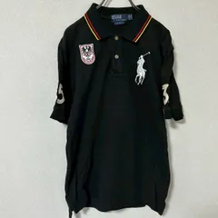 POLO by Ralph Lauren ポロシャツ ブラック L カジュアル