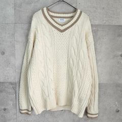 美品 THE END x NEKKA 22AW TENNIS SWEATER L - メルカリ