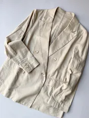 SLOBE IENA スローブイエナ リネンコットンダブルブレストジャケット 2024SS / 販売継続品