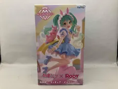 【箱上部角潰れあり】 タイトｰ 初音ミク×Rody ~メルヘンVer.~ (服:ブルｰ) AMP+ フィギュア ボｰカロイド