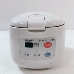 SHARP KS-F105-W 炊飯器 予約機能付き - メルカリ
