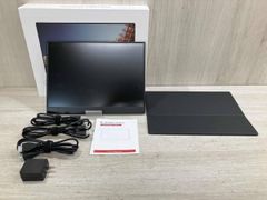 美品】アイリスオーヤマ LUCA ポータブルモニター DP-BF162S-B - メルカリ