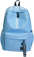 RENASYS リュックサック レディース 通学リュック 軽量 サブバッグ キッズ 女の子 旅行 アウトドア 習い事 コンパクト (ブルー,  ミディアム)