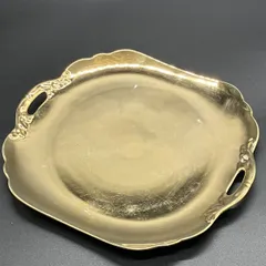 オールドノリタケ　ゴールド　ラスター アンティーク　大皿　25cm プレート 英国輸出向け　1911年頃 ( INP_G08 / POP_2041 )