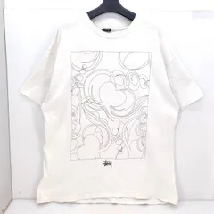 05w19065 ステューシー STUSSY  立川7周年記念 Anniversary Tee  ホワイト XL  メキシコ製 メンズ  半袖Ｔシャツ  コットン  【中古品】