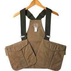古着 70~80年代 フィルソン FILSON オイルティンクロスベスト ワックスコットン オイルドベスト USA製 メンズS相当/eaa616718