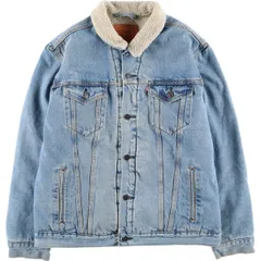 古着 リーバイス Levi's 中綿入り デニムボアジャケット メンズXL相当/eaa615989