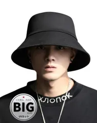 小顔効果 2XL 紫外線カット UPF50+ XL UVカット アウトドア L サファリハット バケハ M 春 大きい 夏 秋 大きめ シンプル おしゃれ バケットハット つば広 ソールオンリー メンズ レディース only] 男 あご紐 [$ole 綺麗