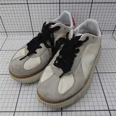 ◇ Θ オニツカタイガー Onitsuka Tiger DELEGATION EX ホワイト系 スニーカー 22.5cm レディース E  【1602040062070】