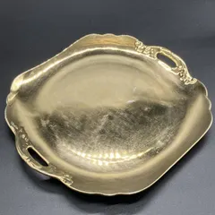 オールドノリタケ　ゴールド　ラスター アンティーク　大皿　25cm プレート 英国輸出向け　1911年頃 ( INP_G08 / POP_2042 )