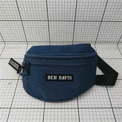 ◇ Θ ベンデイビス BEN DAVIS ウエストバッグ ネイビー系 メンズ E  【1602040066030】