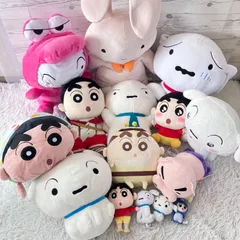 クレヨンしんちゃん ぬいぐるみ 大量まとめ売り  シロ しんのすけ ぶりぶりざえもん グッズ 15点セット 15
