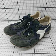 ◇ Θ ディアドラ Diadora 201159896 1975 スエードスニーカー ネイビー系 メンズ E  【1602040066191】
