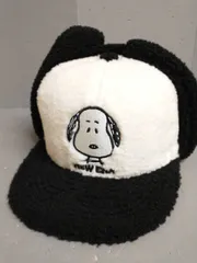 NEW ERA CAP 59FIFTY ニューエラ キャップ パイロットキャップ 帽子 コラボ PEANUTS スヌーピー グッズ 白 黒 ホワイト 秋 冬 ボア