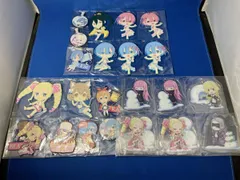 リゼロ ラバーキーホルダー･アクリルキーホルダー(エミリア･ラム･レム･ベアトリーチェ など) 詰め合わせセット