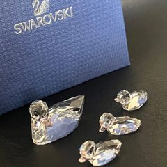 廃盤］スワロフスキー Swarovski ひよこ3匹セット クリスタルガラス