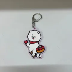 【Q9-19】◎ BT21　RJ ラバーキーホルダー