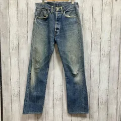 Levi's/ジーンズ/44501-0022/555刻印／MADE IN USA/ブルー／※状態考慮W33